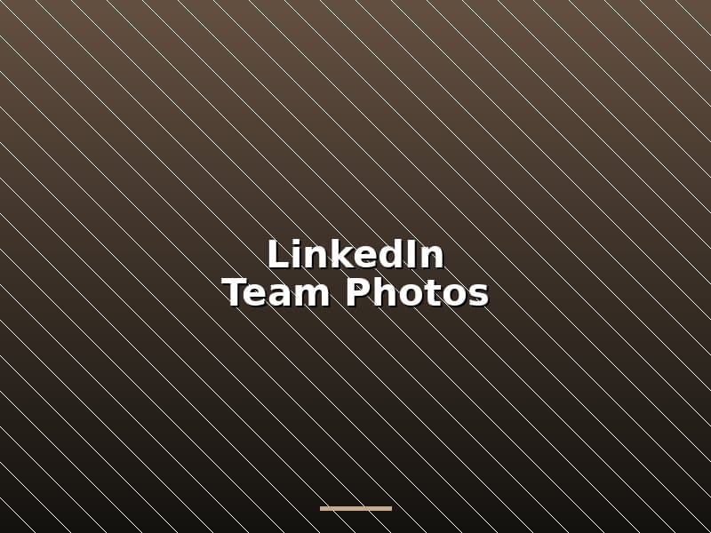 LinkedIn & Corporate Team Photos